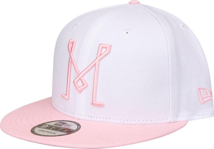 New Era 9Fifty Snapback Cap - Mls Inter Miami Weiss Rosa