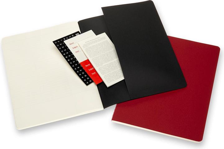 Actual product image Moleskine Notebook study (21.6 x 29.7 cm, Lined, Soft cover)