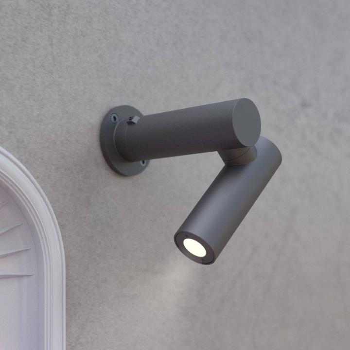 Image du produit Lucande Lampe de jardin Narea LED H14 Dark Grey (417 lm, IP65)