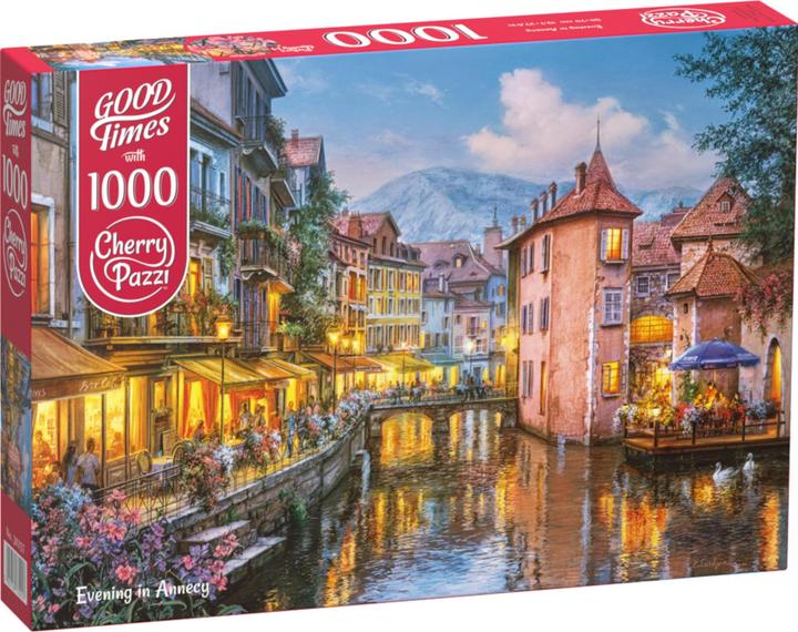 Cherry Pazzi Puzzle Abend in Annecy 1000 Teile (1000 Teile)