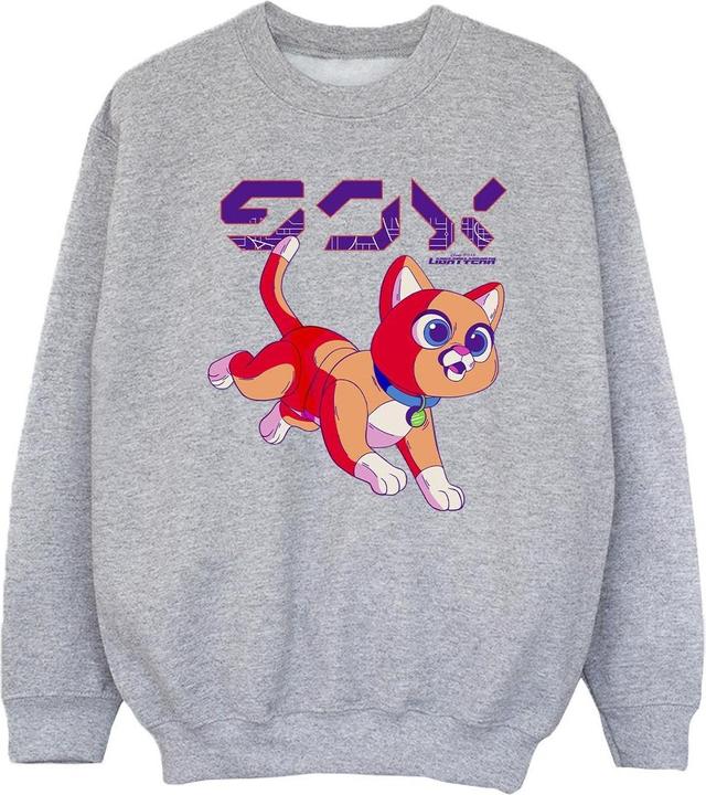 Actual product image Disney Girls Lightyear Sox Digital Cute Sweatshirt (140, 146)