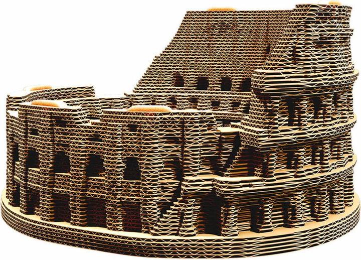 Actual product image Cartonic Colosseum - 3D cardboard model