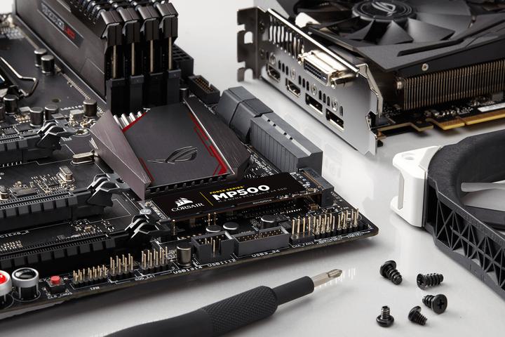 Actual product image Corsair Force MP500 (480 GB, M.2)