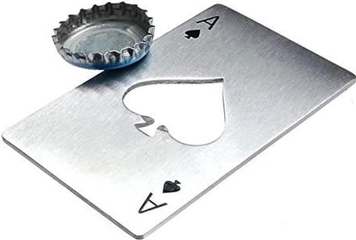 Immagine prodotto PhoneLook Piastra di protezione in alluminio con motivo di carte da poker As de pique