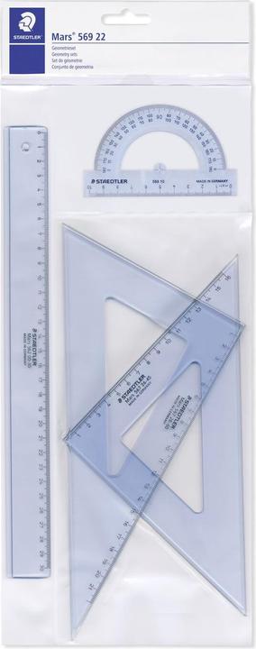 Image du produit Staedtler Mars 569 Kit de géométrie en polysachet (220 mm)