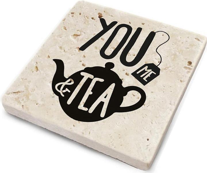Actual product image Hermia Ty (4 x, Glass coaster)