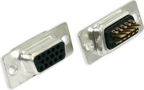 Image du produit Intronics 15 pôles connecteur D-sub haute densité femelle, convient pour VGA