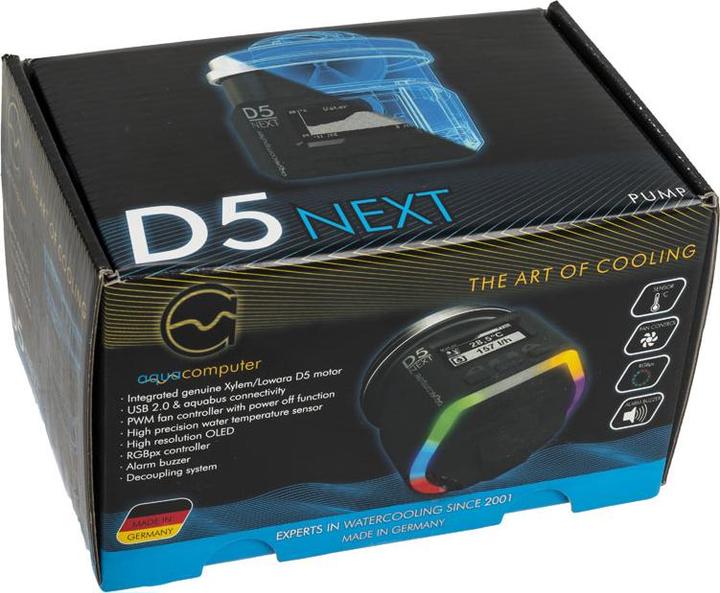 Actual product image Aqua Computer D5 Next RGB