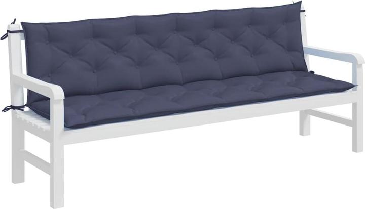 Immagine prodotto VidaXL Cuscini per panca da giardino 2 pezzi. Tessuto O x Ford (200 x 50 x 7 cm)