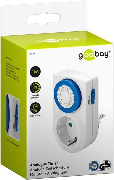 Produktbild Goobay Analoge Zeitschaltuhr