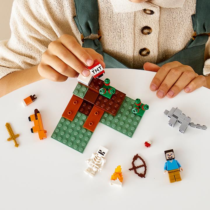 Actual product image LEGO The Taiga Adventure (21162, LEGO Minecraft)