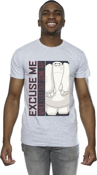 Immagine prodotto Disney Big Hero 6 Baymax Excuse Me Some Air Maglietta Uomo (5XL)