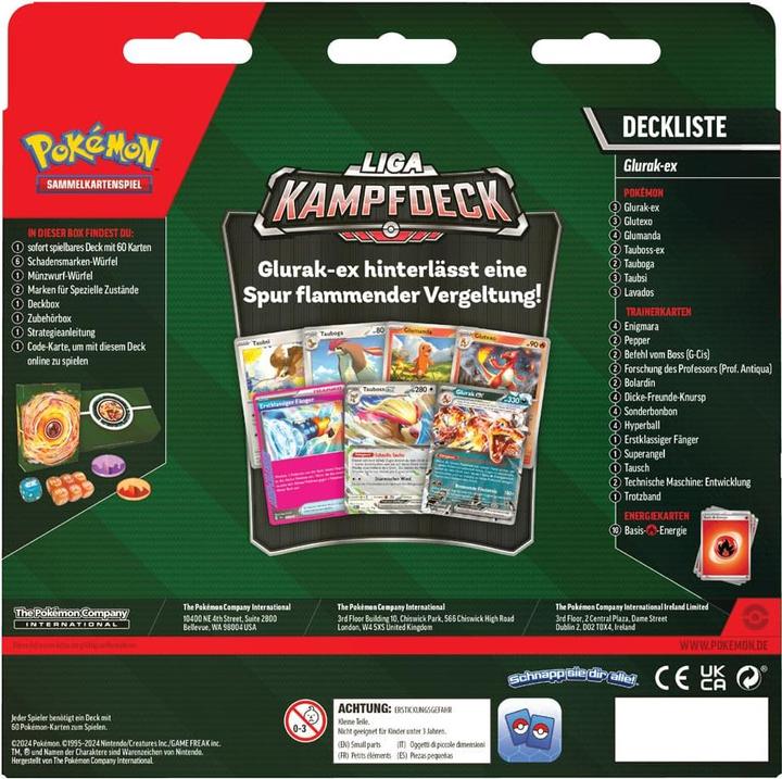 Actual product image Pokémon Liga-Kampfdeck (German, Deck)