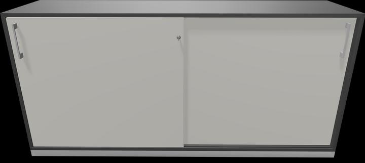 Actual product image Narbutas Choice sliding door cabinet (160 x 40 x 76 cm)