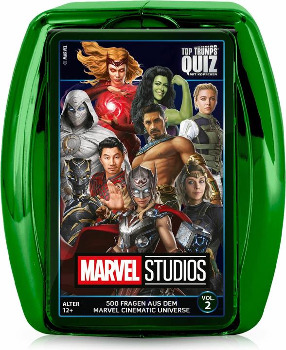 Actual product image Winning Moves Top Trumps Quiz – Marvel Vol. 2