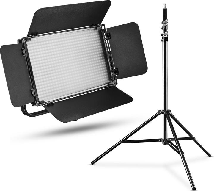 Produktbild Walimex LED Niova 600 Plus Daylight + Stativ WT-806 (Flächenleuchte)