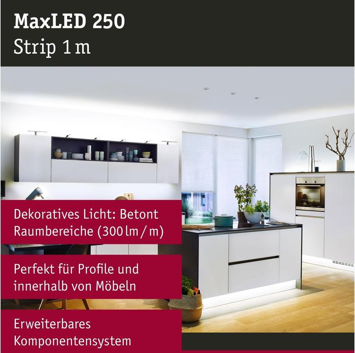 Produktbild Paulmann MaxLED 250 Stripe (Tageslicht, 100 cm, Indoor)
