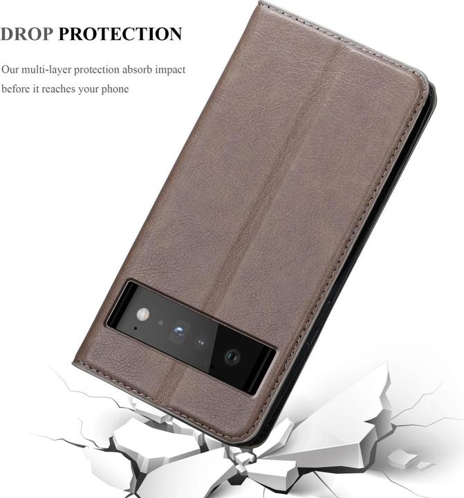Productafbeelding Cadorabo Boek Invis. Magnetisch deksel (Google Pixel 6 Pro)