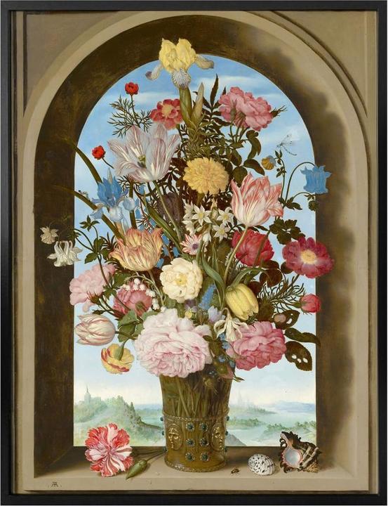 Actual product image Trenddeko Flower vase in a window niche (60 x 80 cm)