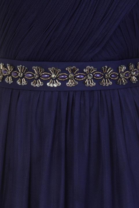 Image du produit Little Mistress Maxi robe bleu marine avec taille de bijou (44 E)