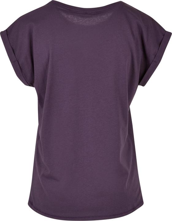 Actual product image Build Your Brand Womens/Ladies Extended Shoulder T-Shirt (L)