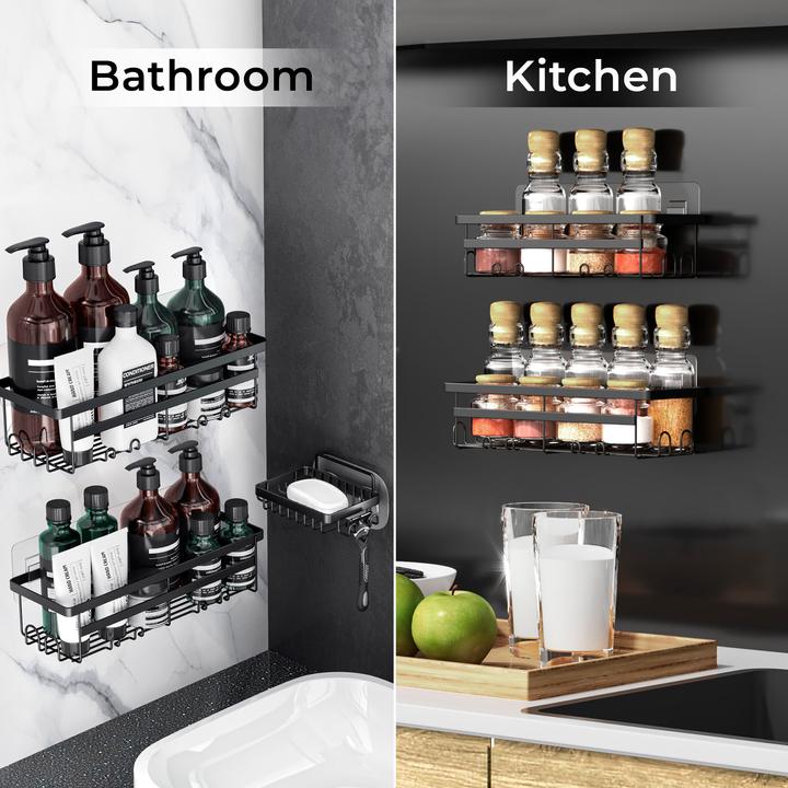 Actual product image Wilford & Sons Bathroom shower shelf