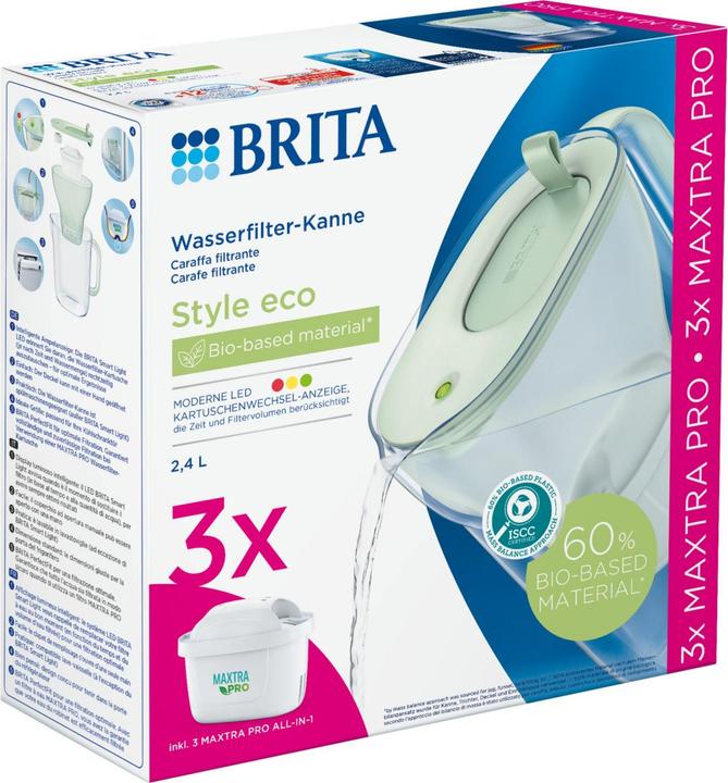 Image du produit Brita Style eco incl. 3 MX PRO Vert clair