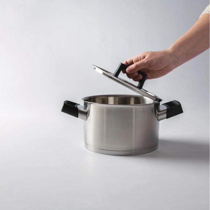 Produktbild BergHoff Kochtopf mit Deckel Ron Line (20 cm, Kochtopf, Edelstahl)