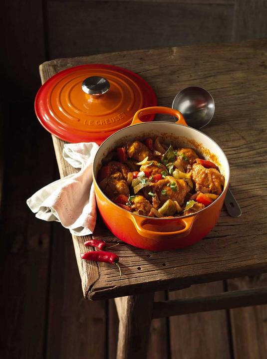 Produktbild Le Creuset Signature (22 cm, Bräter + Schmortopf, Gusseisen)