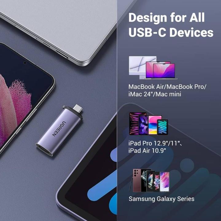 Immagine prodotto Ugreen Lettore di schede 2in1 (USB-C)