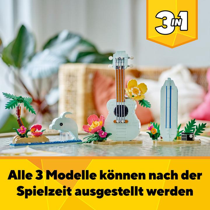 Immagine prodotto LEGO Ukulele Tropicale Creatore (31156, LEGO Creator 3-in-1)