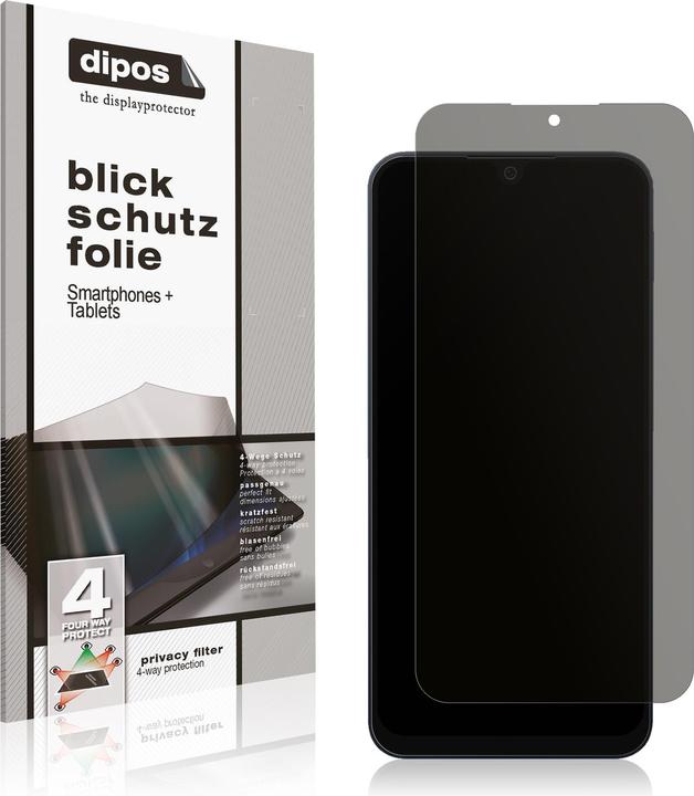 Actual product image Dipos Privacy Screen Protector 4-Way Privacy-Filter (1 Piece, Samsung Galaxy S21)