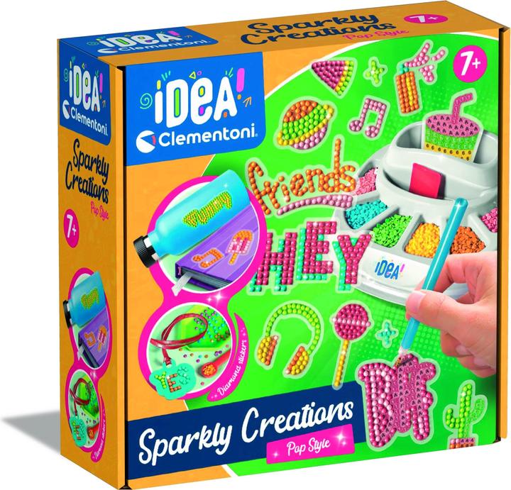 Actual product image Clementoni CREATIVE KIT SPARKLY CREATIONS 18775