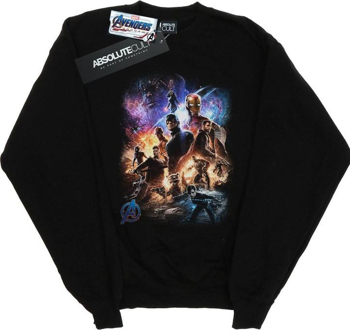 Avengers Endgame Charakter Montage Baumwolle Sweatshirt