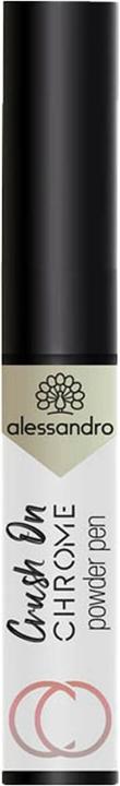 Produktbild Alessandro Striplac Peel or Soak - Crush on Chrome Powder Pen Gold