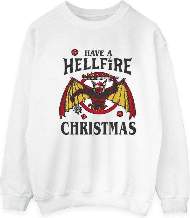 Produktbild Netflix Stranger Things Hellfire Christmas Sweatshirt (XXL)