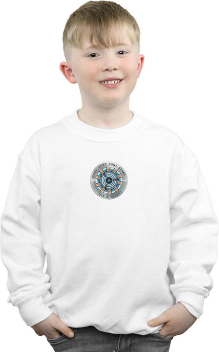 Image du produit Sweatshirt garçon Avengers Endgame Tony Stark Heart (116)
