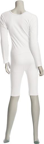 Immagine prodotto Suprima Body per l'allattamento a manica lunga L unisex con zip separabile sulla gamba bianco (L)