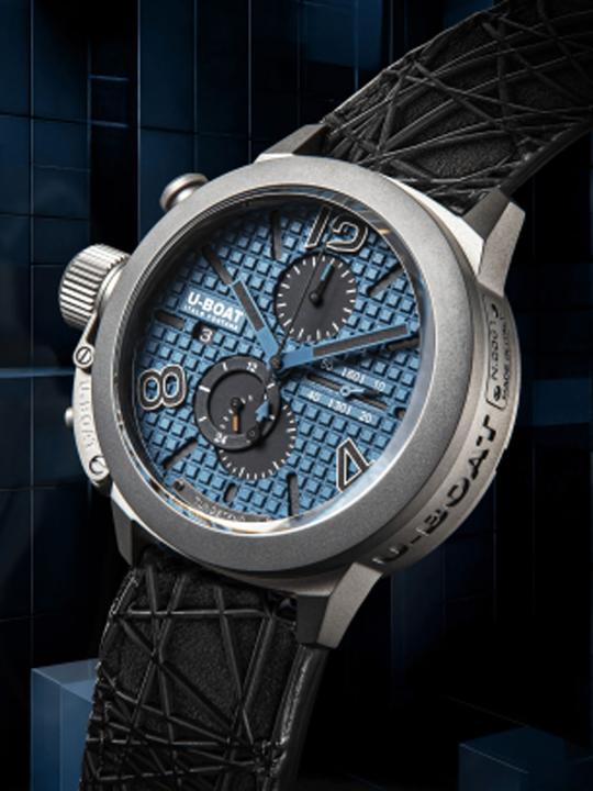 Image du produit U-Boat 3003 Classico Titanium Blue (Chronographe)
