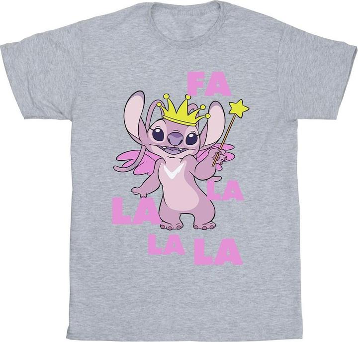 Immagine prodotto Disney Lilo & Stitch Angel Fa La La Maglietta Ragazze (140, 146)