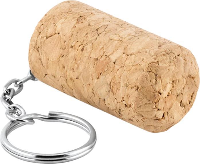 Produktbild MidOcean Tapon Kork Schlüsselanhänger Weinrot