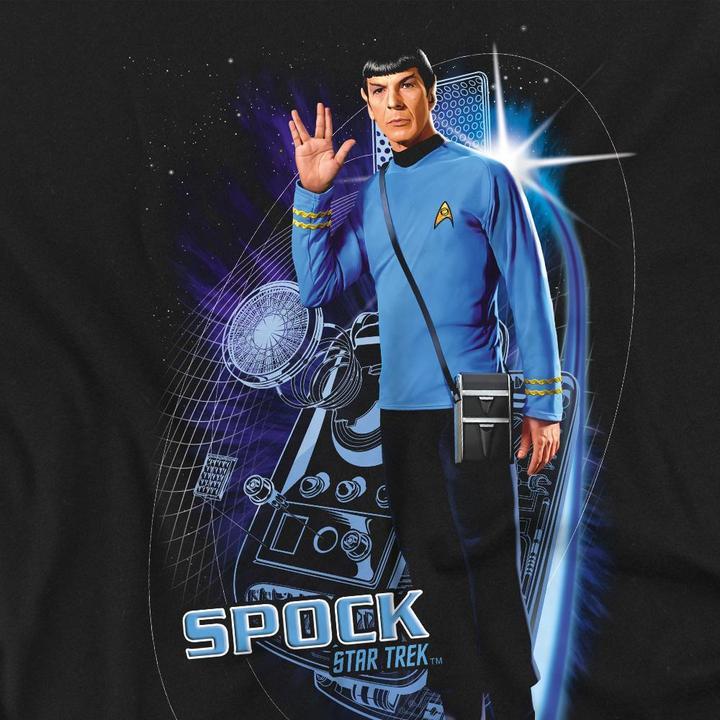 Actual product image Mens Galactic Spock T-Shirt (3XL)