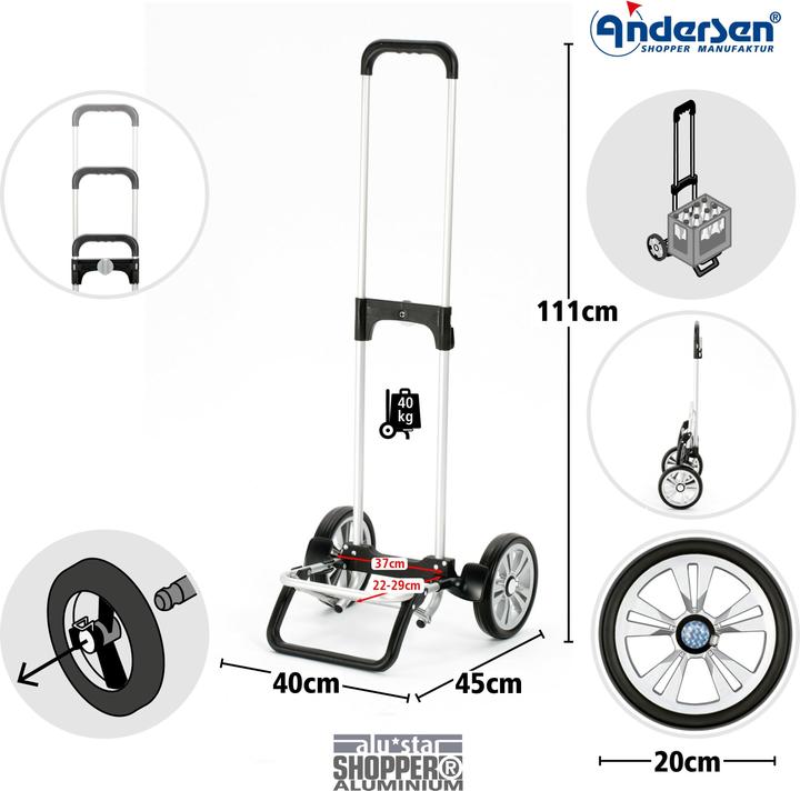 Image du produit Andersen Alu Star Shopper Urs