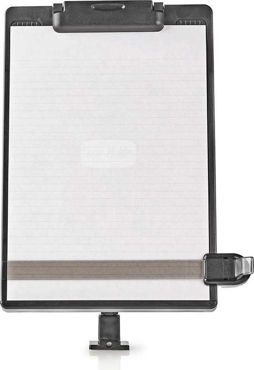 Actual product image Nedis Document Holder Ergonomic File Holder Fully Mobile Desk Holder Black Grey/Black, ER (1 x)