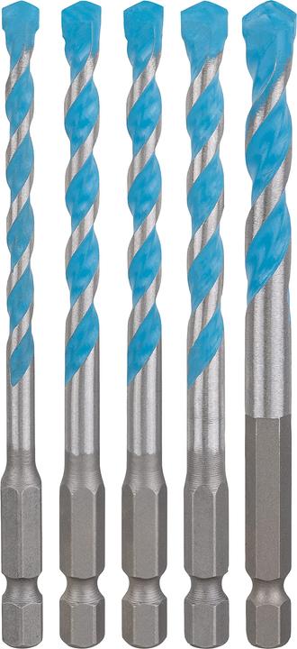 Productafbeelding Bosch Professional Zubehör Expert MultiConstruction HEX-9 boorset, 5,5/6/7/8 mm, 5 stuks. (5.5, 6.0, 7.0, Ø 8,0 mm)