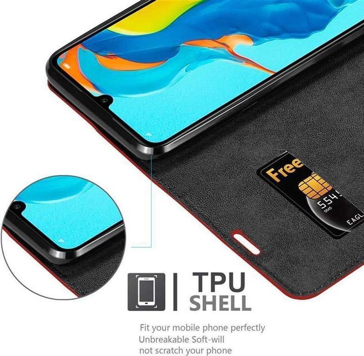 Actual product image Cadorabo Book Invisible Magnet Cover (Huawei P30 Lite)