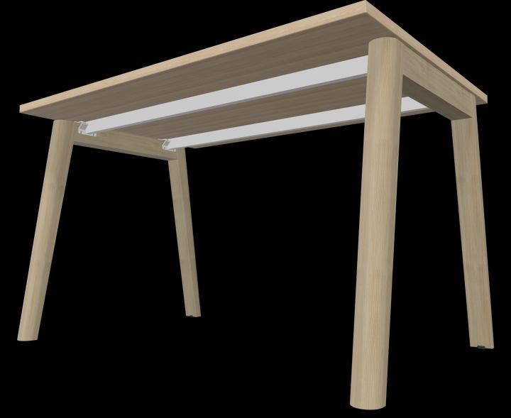 Actual product image Narbutas Nova Wood desk (1200 x 800 x 740 mm)