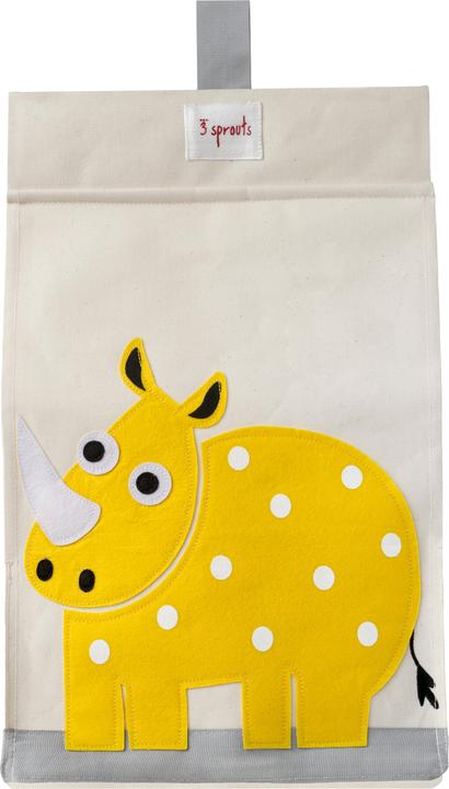 3 Sprouts Scatola porta pannolini Rhinoceros