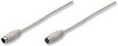 Immagine prodotto Maxxtro Prolunga per tastiera PS/2: 1,8m grigio (1.80 m, PS/2)