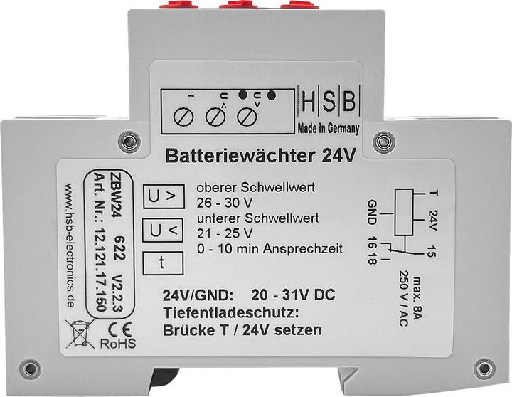 Produktbild Westech Spannungsüberwachung 24V